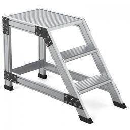 Drabina magazynowa schody aluminiowe schodki HIGHER 3 stopnie