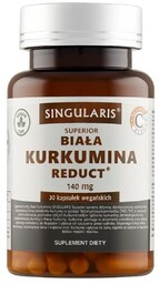 SINGULARIS Superior Biała kurkumina Reduct, 30kaps.