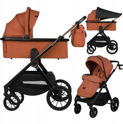 Wózek 2w1 Wielofunkcyjny Spacerówka Gondola akcesoria Lionelo Layla