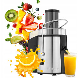 Sokowirówka Do Owoców I Warzyw Wyciskarka Wysokoobrotowa 1000W