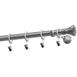 Karnisz pojedynczy 19 mm Jazz nikiel 200 cm