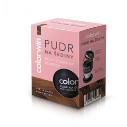 Puder kryjący odrost i zwiększający objętość włosów Jasny