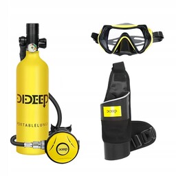 Przenośny podwodny aparat oddechowy butla tlenowa do nurkowania