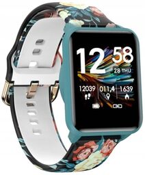 Smartwatch Bemi KIX-M Zielony -Monitoring serca, Menstruacja