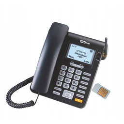 Telefon Stacjonarny Na Kartę Sim Maxcom MM28D