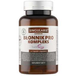 SINGULARIS Błonnik Pro Kompleks LactoSpore, 120kaps.