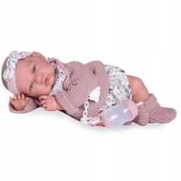 Lalka hiszpańska z butelką i smoczkiem 42 cm