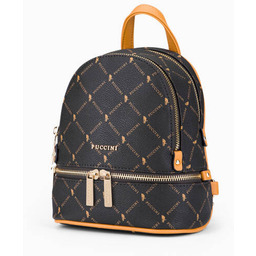 Plecak damski mini PUCCINI Monogram BLXP0043P