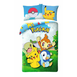 Halantex Pościel bawełniana 140x200 Pokemon poszewka 70x90 Kids