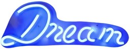 Lampka ledowa stołowa Neon FM-WN37 Zumaline dream niebieska