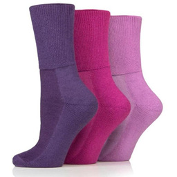 IOMI 3PACK Skarpety bambusowe dla diabetyków BAMBOO DIABETIC