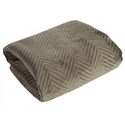 EUROFIRANY Narzuta Sofia 70 x 160 cm Brązowy