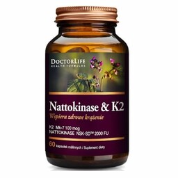 Doctor Life, Nattokinase & K2 K2 Mk-7 100