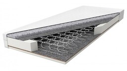 Materac sprężynowy Luna 160x200 kokos molet