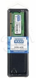 GoodRam Pamięć GR1600S364L11S/4G (DDR3 SO-DIMM; 1 x 4