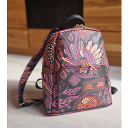 Plecak damski Ynot nadruk kwiatowy