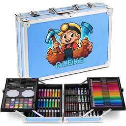 Zestaw artystyczny do malowania z Minecraft na dzień