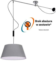 Lampa wisząca abażur MALAGA AZ2313 - Azzardo