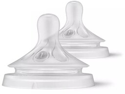 AVENT Natural Response Smoczek do butelki 0m+ wolny