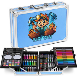 Zestaw artystyczny do malowania dla chłopca z Minecraft