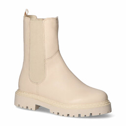 Botki Marco Tozzi 2-26481-29/403 Kremowe lico