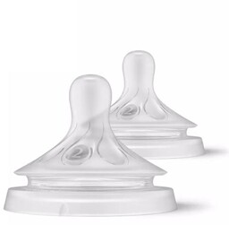 AVENT Natural Response Smoczek do butelki 0m+ wolny