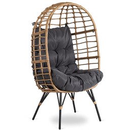 Edinos Nowoczesny rattanowy fotel ogrodowy Z2-T46