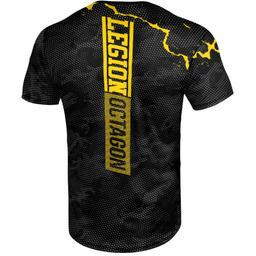 Octagon Legion T-Shirt Koszulka Techniczna Marble Camo Yellow