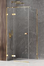 New Trendy Avexa Gold Shine kabina prostokątna 90x100x200