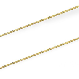 Lisi ogon złoty łańcuszek 1,2mm 375 9 karat