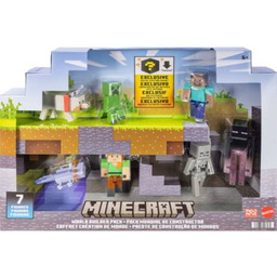 MINECRAFT Zestaw figurek Mobów JFG66 Zyskaj