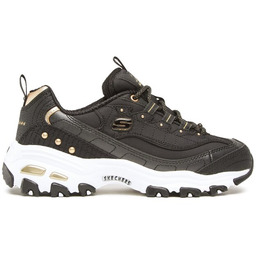 Sneakersy Skechers Ladies Night 149267/BKGD Czarny