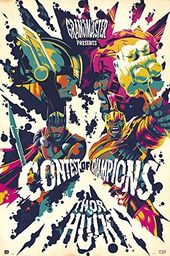 Thor Ragnarok Psychedelic - plakat
