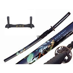 WSPANIAŁY MIECZ KATANA Z POCHWĄ + STOJAK 4KM80-405S
