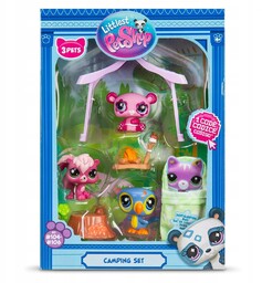 Littlest Pet Shop zestaw Kemping z figurkami 7