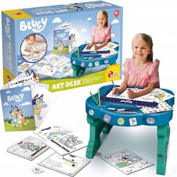 Biurko Artystyczne Stolik Tablica Zestaw Lisciani