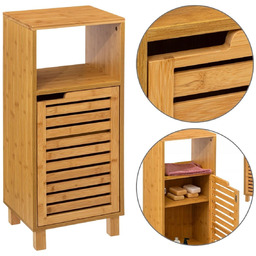 Szafka Łazienkowa 80 CM Słupek Stojąca Regał Łazienkowy