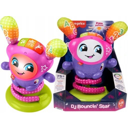 Fisher-Price Taneczna DJ-ka Interaktywna zabawka edukacyjna HRD21 j.polski