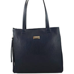 Barberinis Torba skórzana A4 na ramię - Granatowa