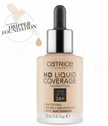 Catrice, Podkład HD Liquid Coverage Foundation, 010 Light
