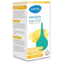 SANITY Gruszka KATAR STOP z miękkim końcem nr