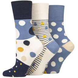 Gentle Grip Maksymalny KOMFORT Skarpety Damskie 3-pary H258