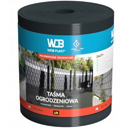 Taśma Ogrodzeniowa Premium Antracyt Polipropylen 19 cm x