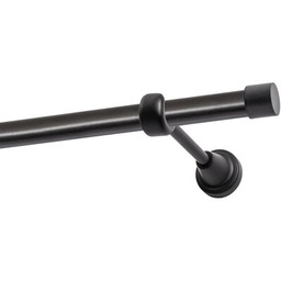 DECASTYL Karnisz Luna pojedynczy 240 cm Czarny
