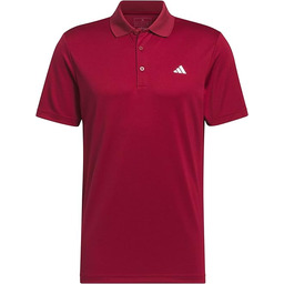 Adidas Męska koszulka polo CORE adidas Performance-XXL-Collegiate Burgundy