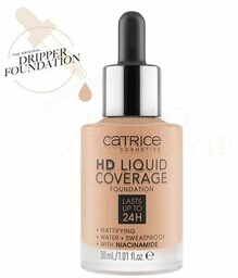 Catrice, Podkład HD Liquid Coverage Foundation, 040 Warm