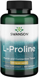 SWANSON L-Proline 500mg 100caps