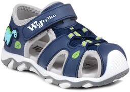 Sandały chłopięce wkładka skóra Wojtyłko 23726 -27