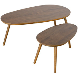 Zestaw stolików kawowych Tavona 2 szt., 75/115 x