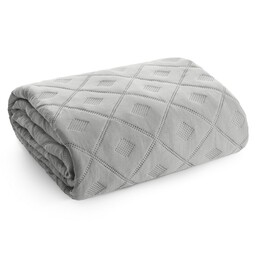 Design 91 Narzuta dekoracyjna 200x220 Alara 6 srebrna